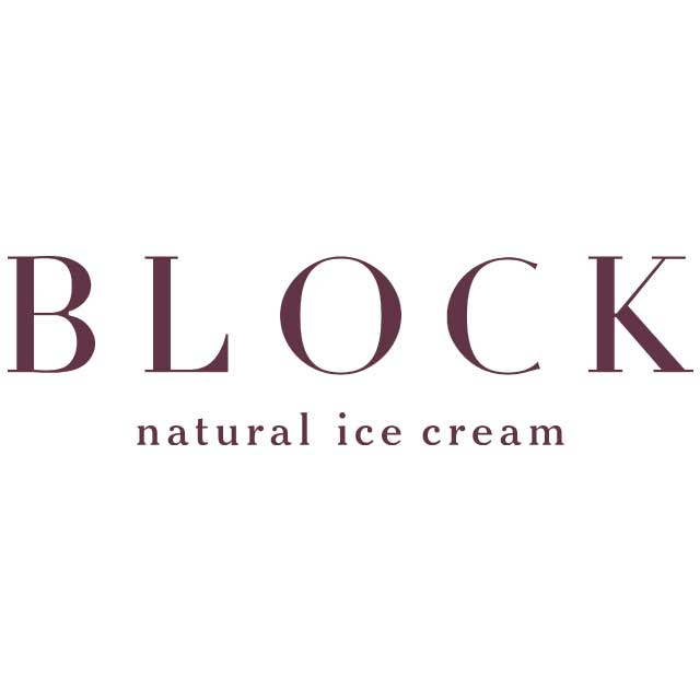 BLOCK natural ice cream
